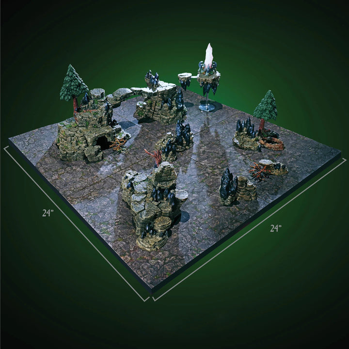 Explore the Mountains (Painted)