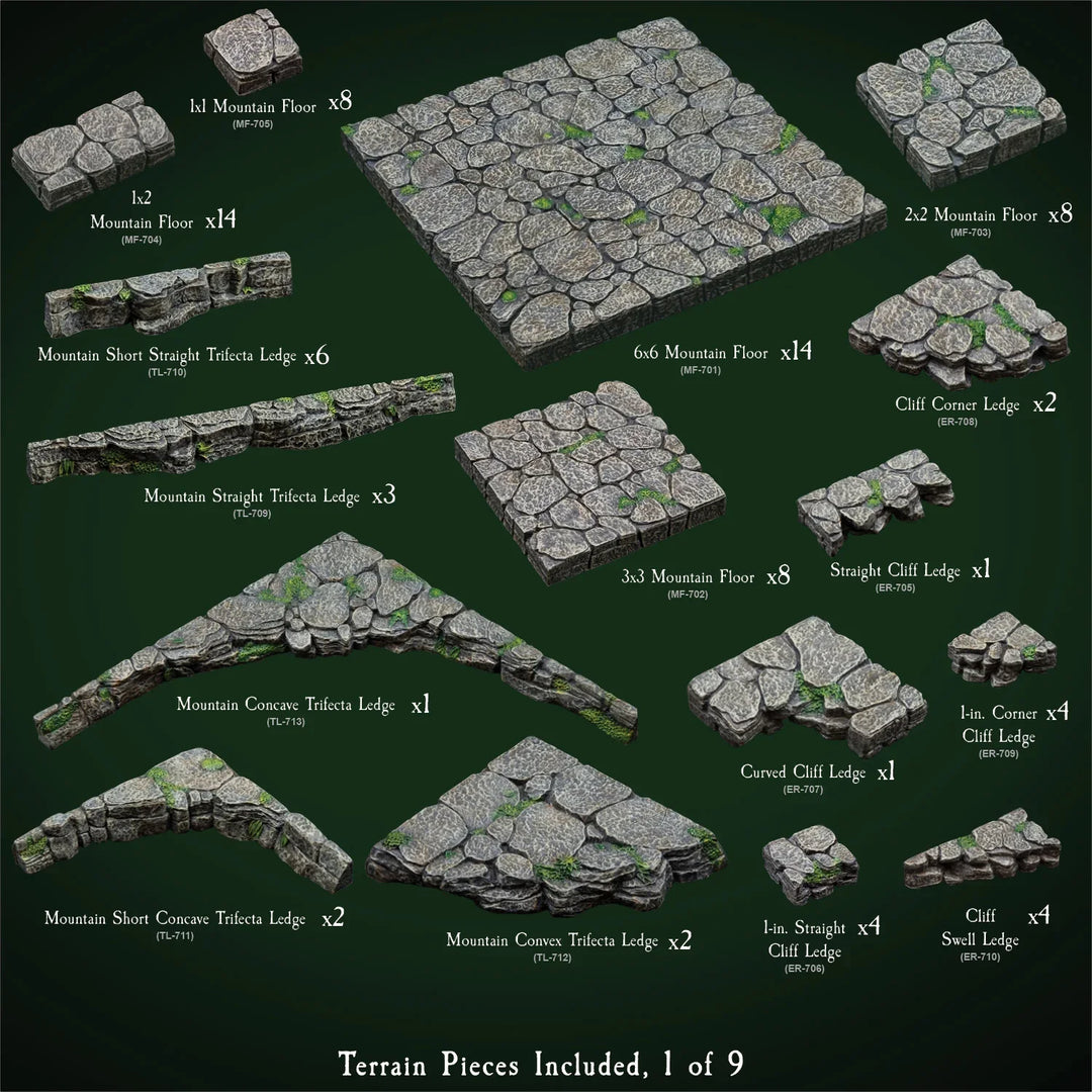 Mountain Mega Build - "Wyverstone Peak" (Unpainted)