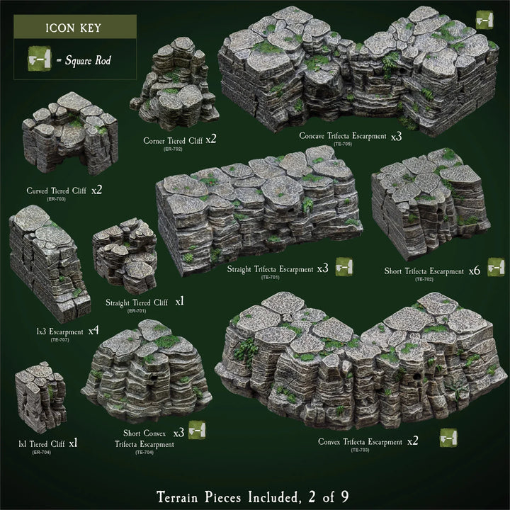 Mountain Mega Build - "Wyverstone Peak" (Unpainted)
