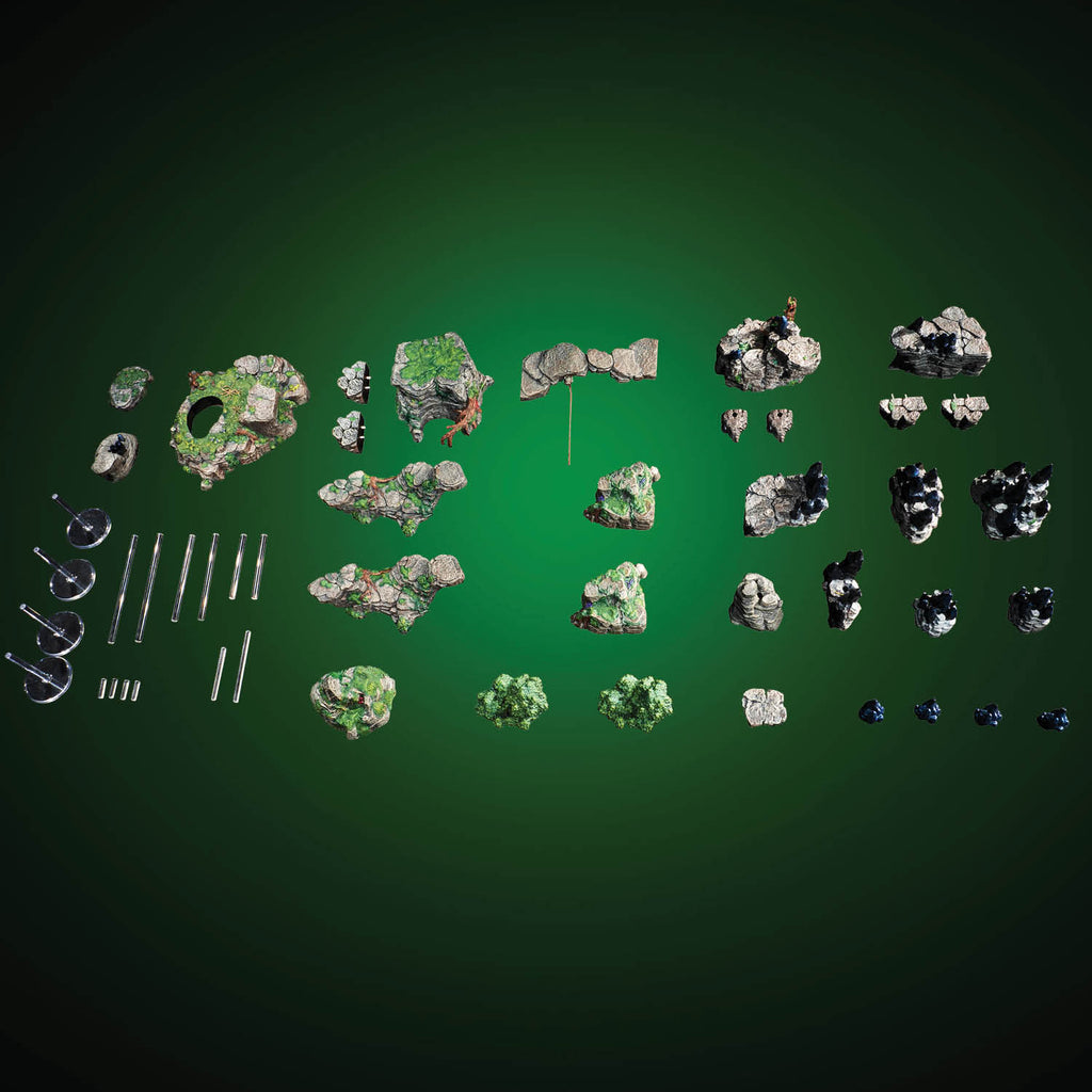 2点セットプライスダウン♪インティンクトイ♪001Crystal Erosion Hazardous Stones Bundle (Painted) – Dwarven Forge