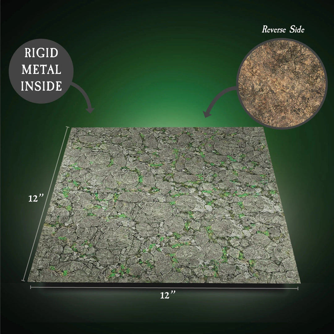 12" × 12" Dual-Sided Terrain Trays – Available in Multiple Styles