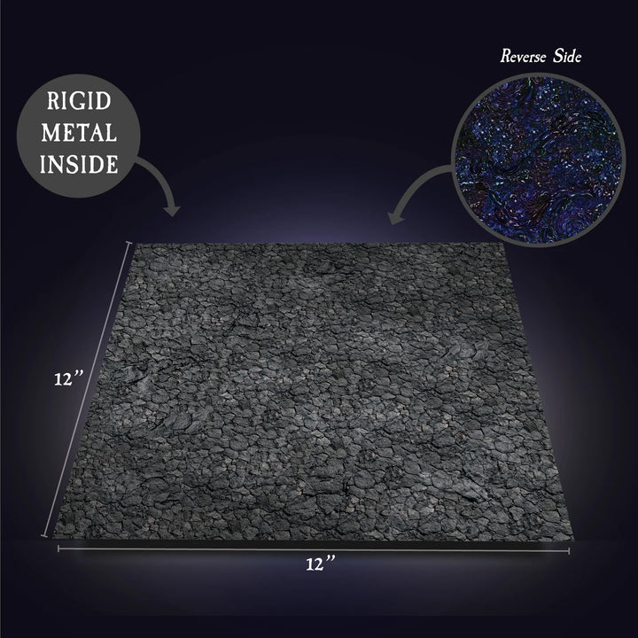 12" × 12" Dual-Sided Terrain Trays – Available in Multiple Styles