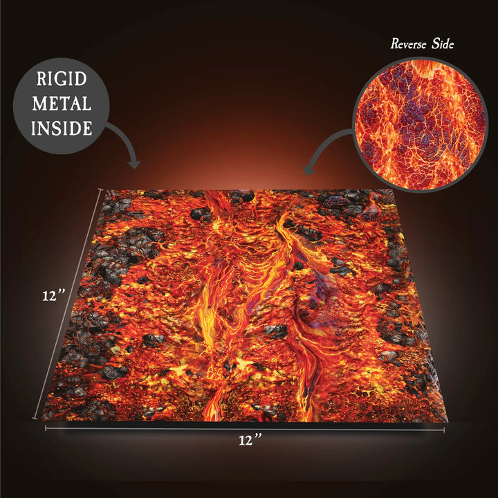 12" × 12" Dual-Sided Terrain Trays – Available in Multiple Styles