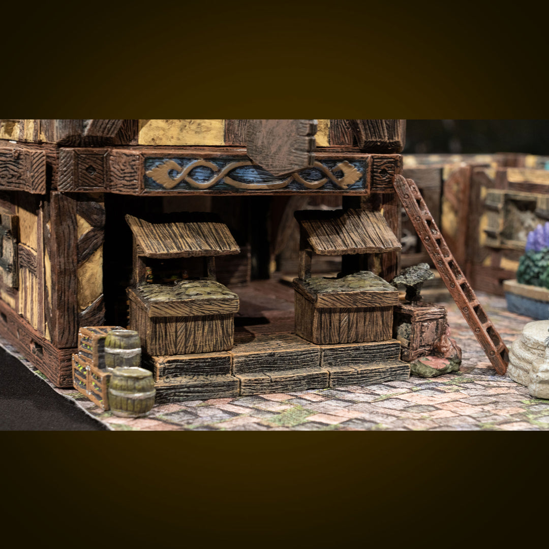 Rustic Wood Core - 4x4 Floors (Painted)