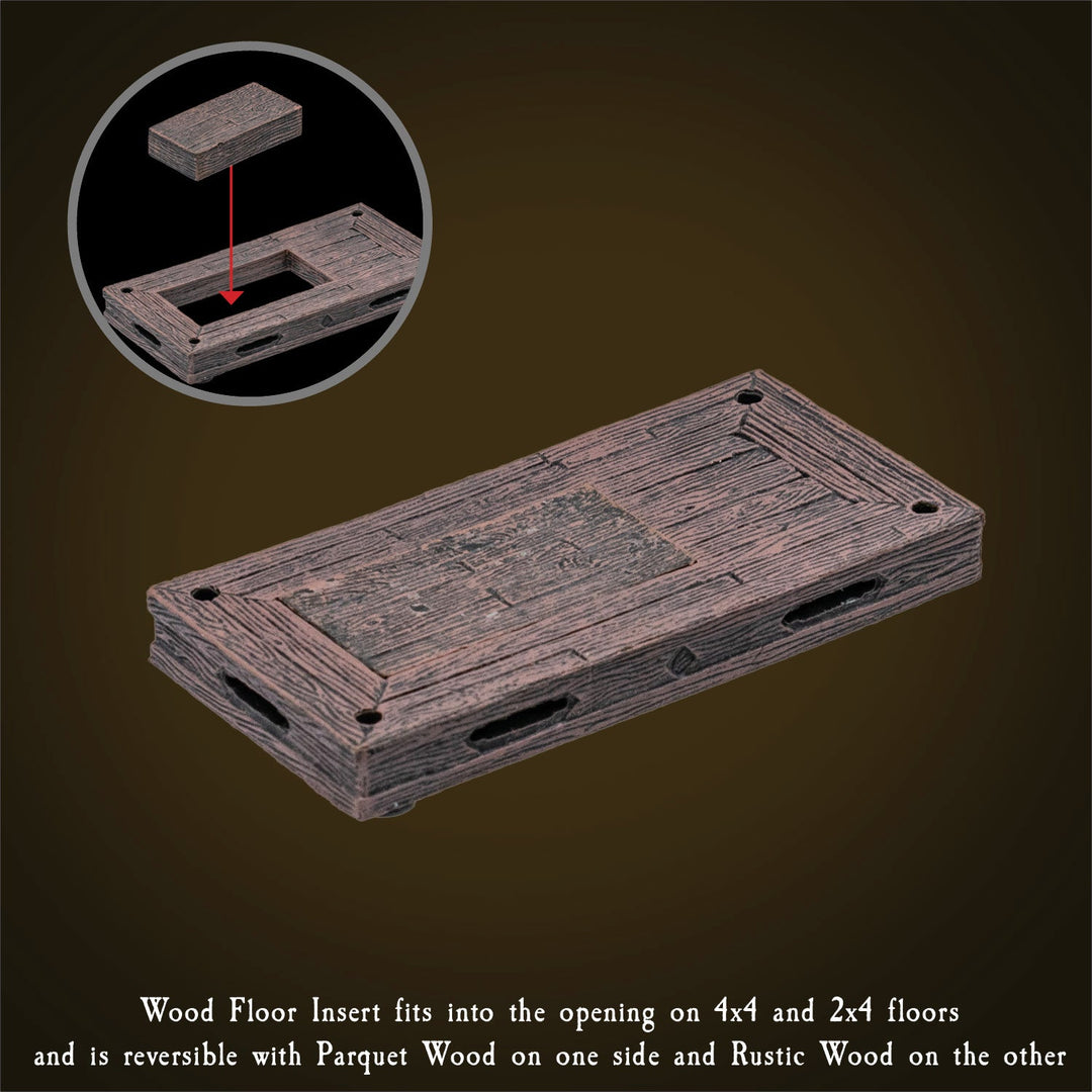 Rustic Wood - Grand Promenade Floor (Unpainted)