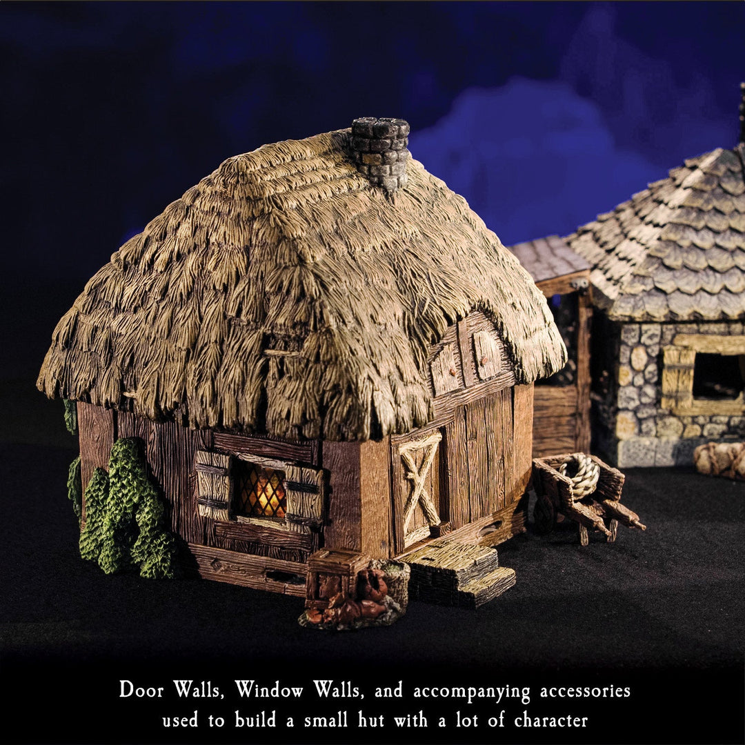 Rustic Wood Core - Standard Walls & Posts (Unpainted)