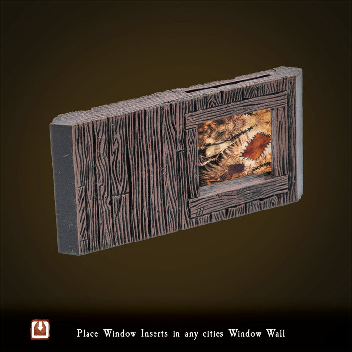 Rustic Wood Core - Tavern Walls & Posts (Unpainted)
