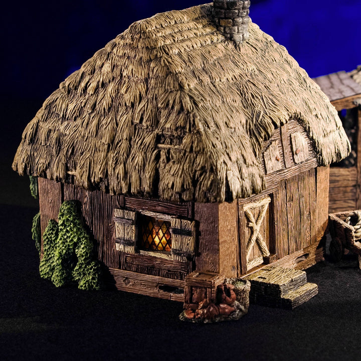 Rustic Wood Core - Tavern Walls & Posts (Unpainted)