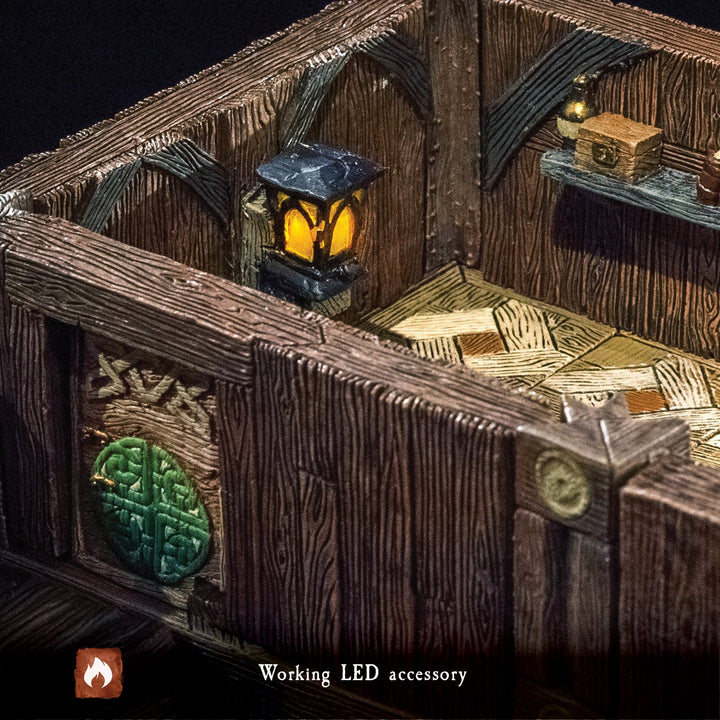 Rustic Wood Core - Manorhouse Walls & Posts (Painted)