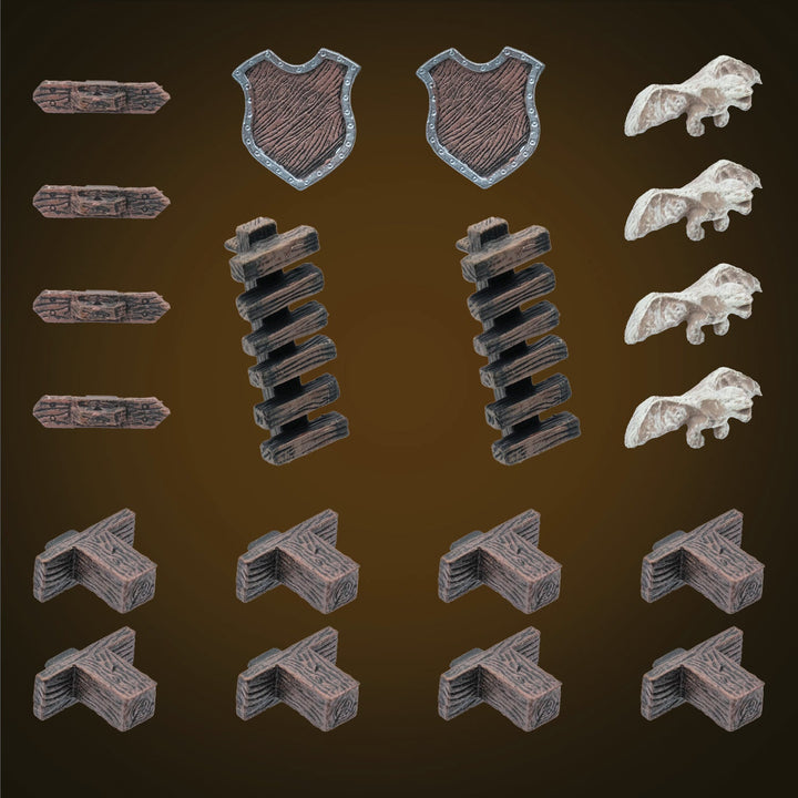 Lowtown Biscuit Hole Fillers (Painted)
