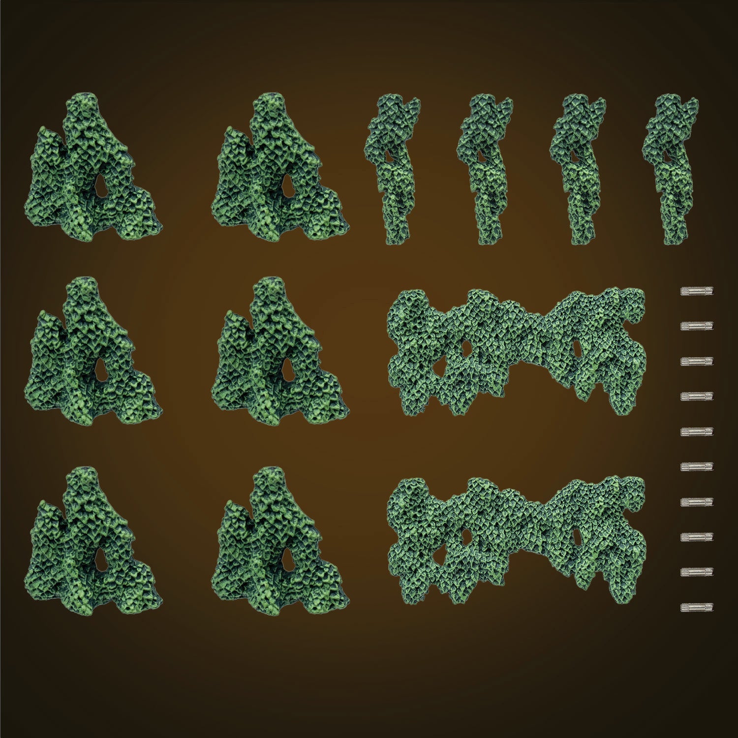 Ivy Facades Pack (Unpainted) – Dwarven Forge
