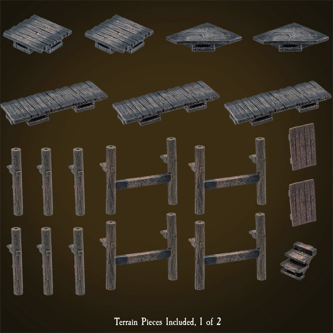 Scaffolding - Dock Builder (Painted)
