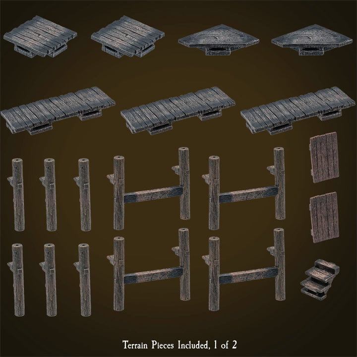 Scaffolding - Dock Builder (Painted)