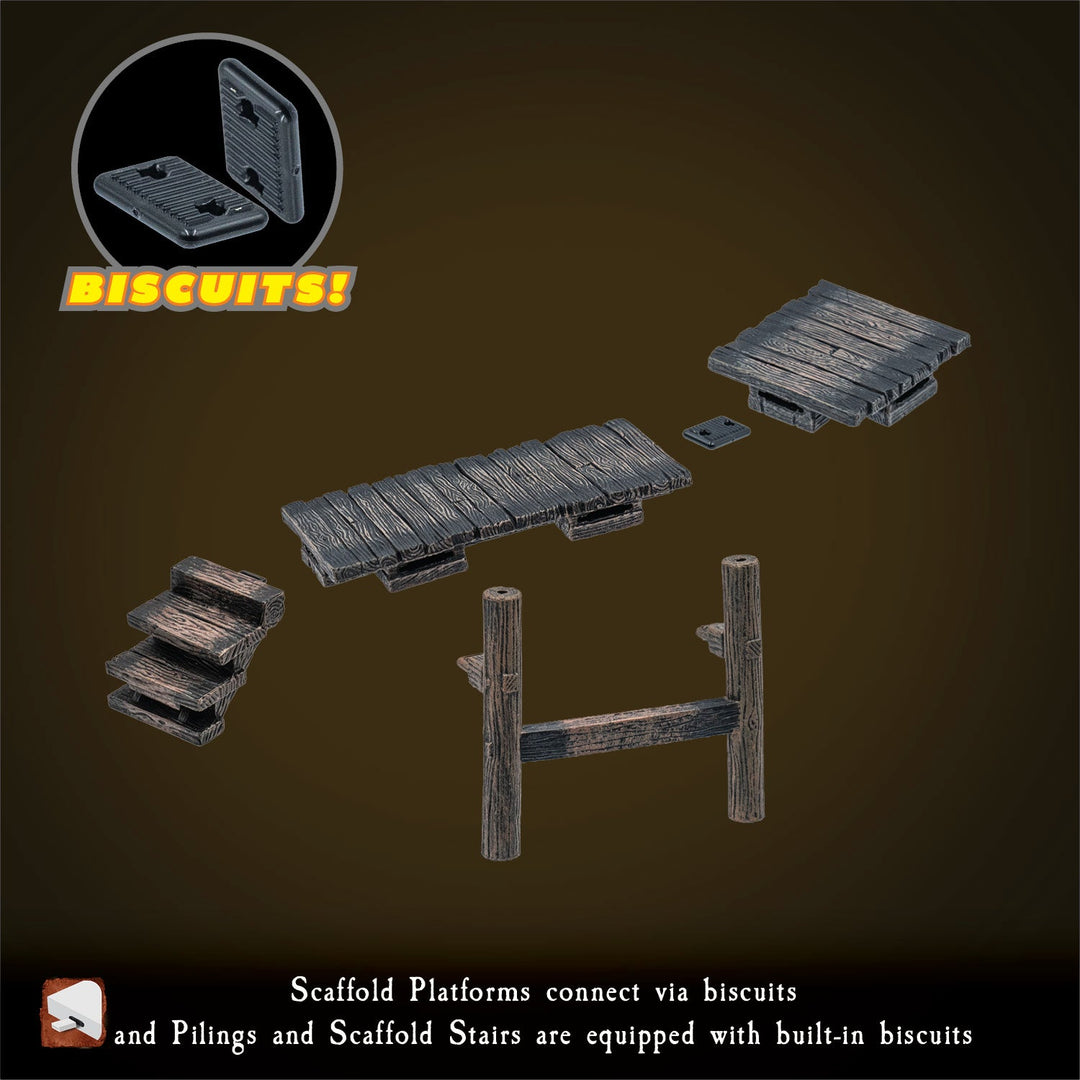 Scaffolding - Dock Builder (Painted)