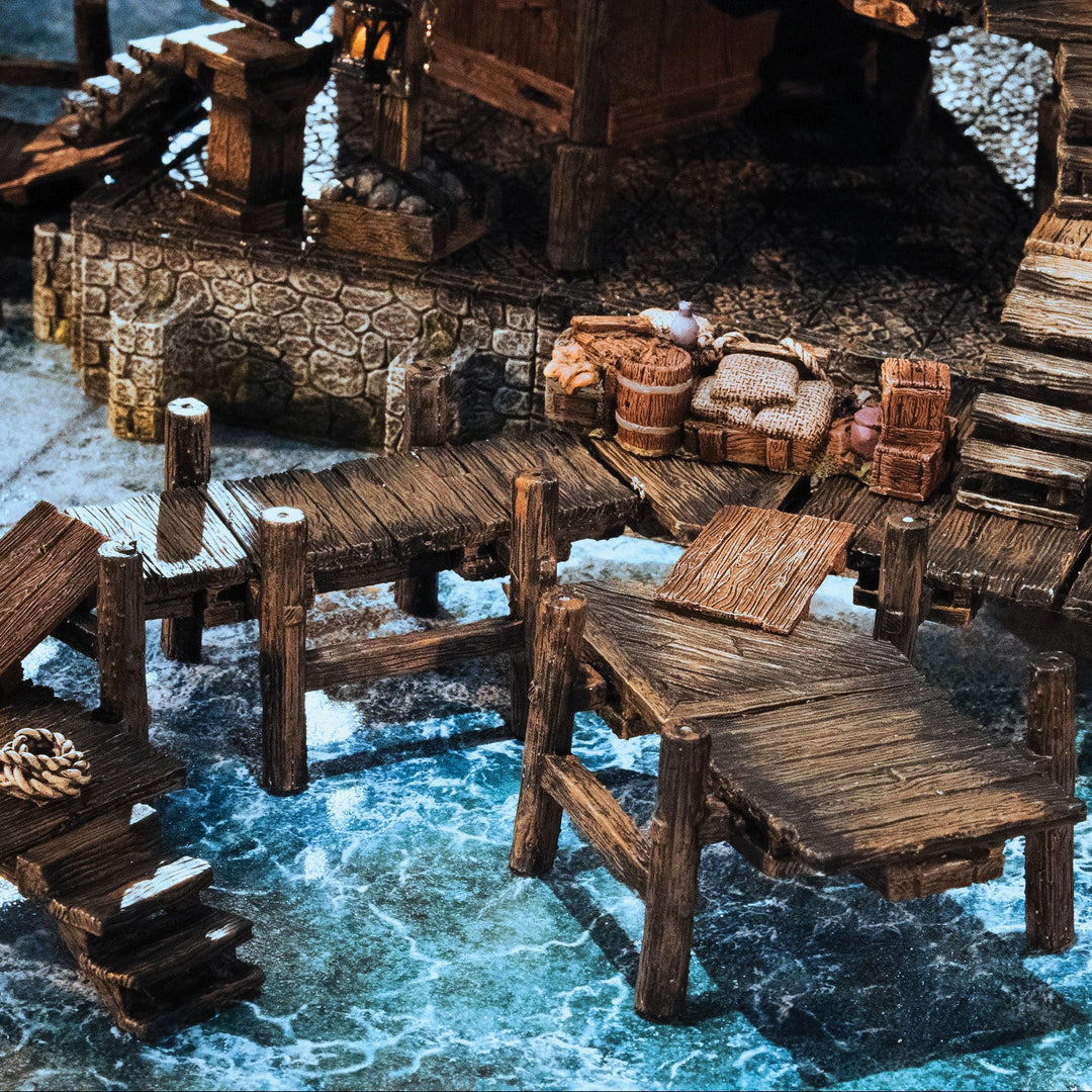Scaffolding - Dock Builder (Painted)