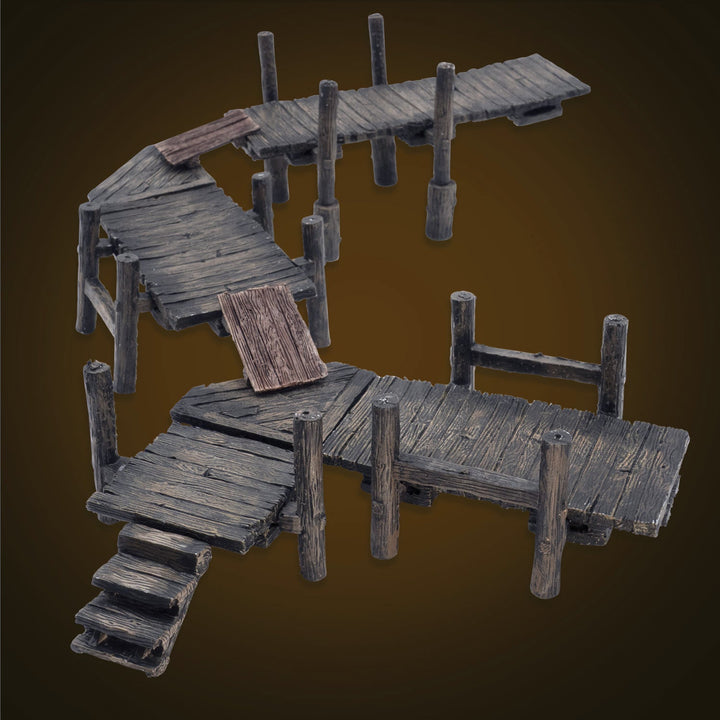 Scaffolding - Dock Builder (Painted)