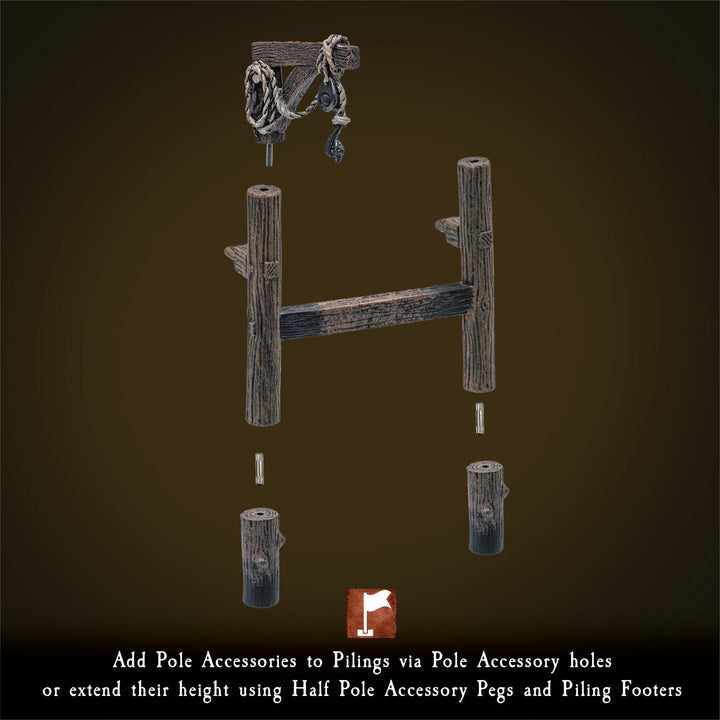 Scaffolding - Balcony Builder (Unpainted)