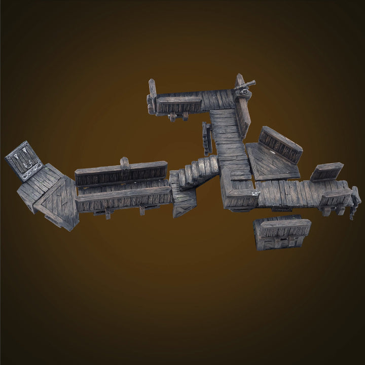 Scaffolding - Widow's Walk Builder (Painted)