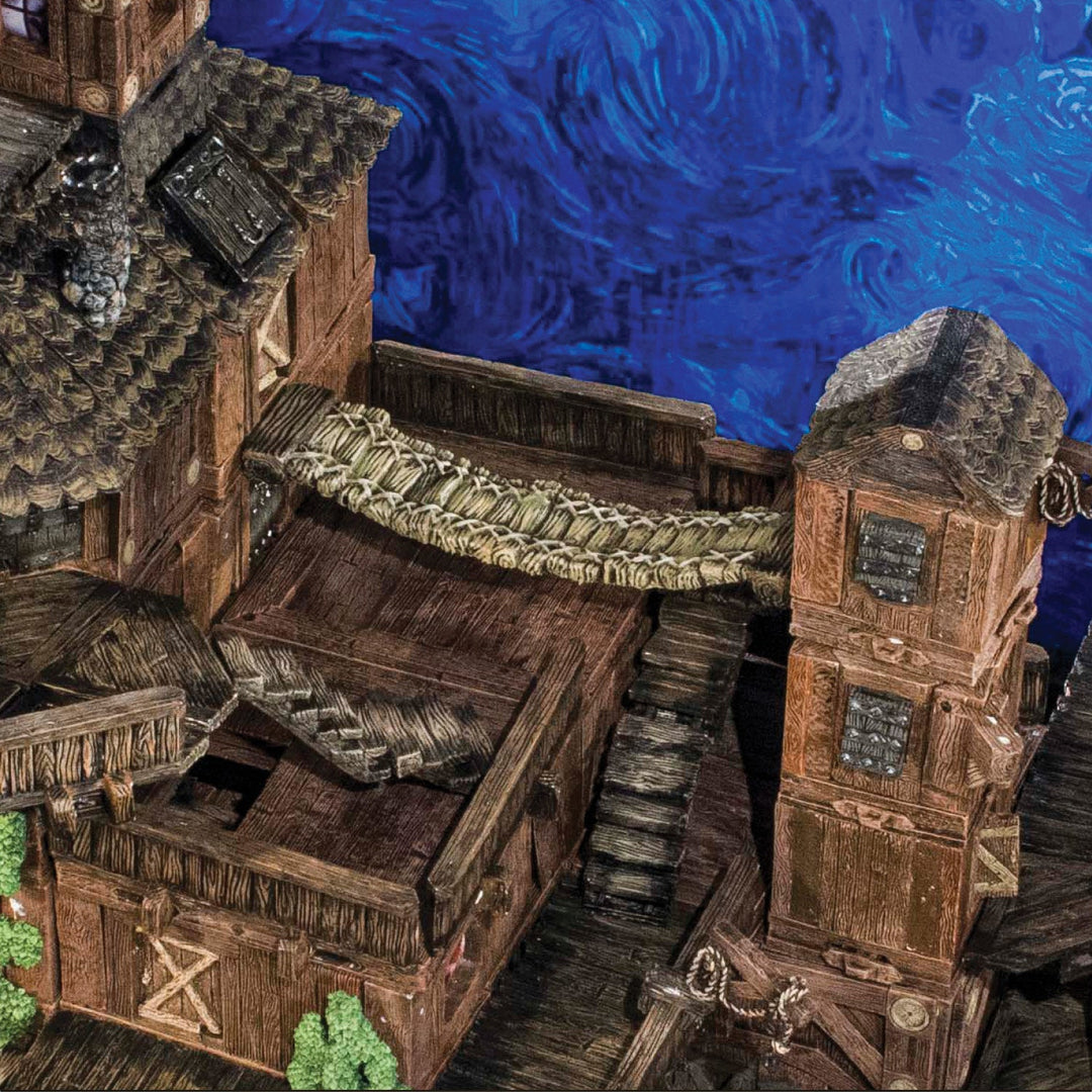 Scaffolding - Rope Bridge Builder (Painted)