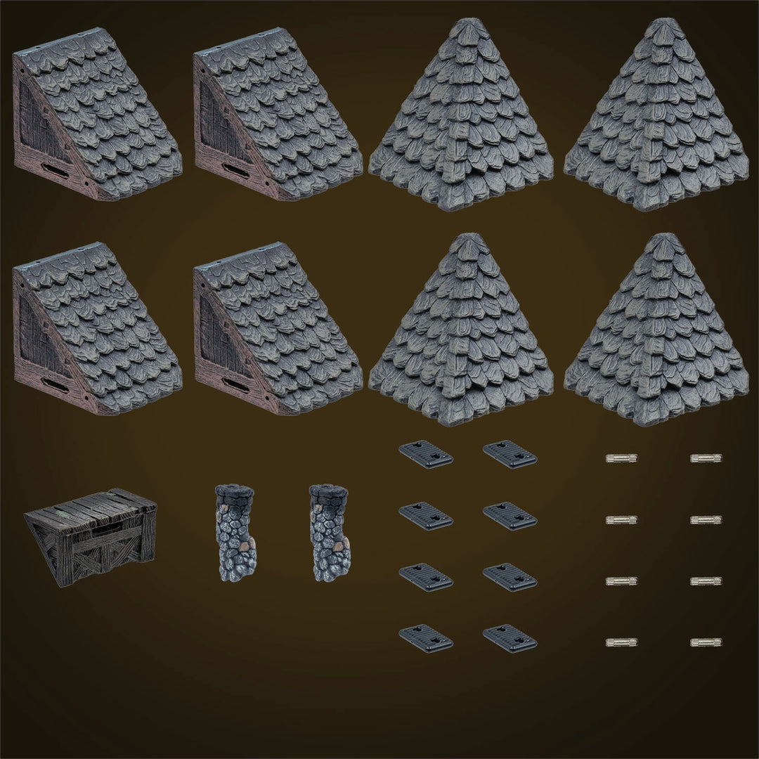 Modular Roof Core - Standard Roof - Dark (Painted)