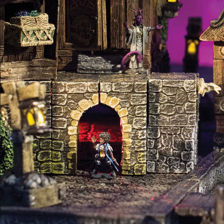 Urban Elevation - Arches (Painted)