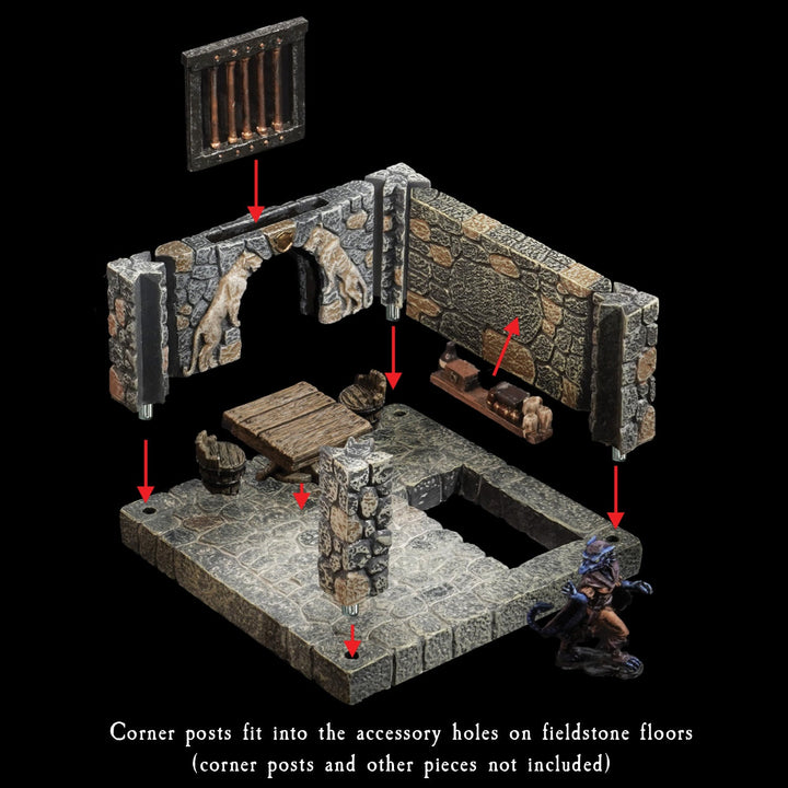 Fieldstone Core - 4x4 Floors Remastered (Painted)