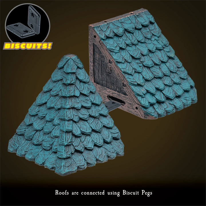 Modular Roof - Grand Promenade Roof - Green (Painted)