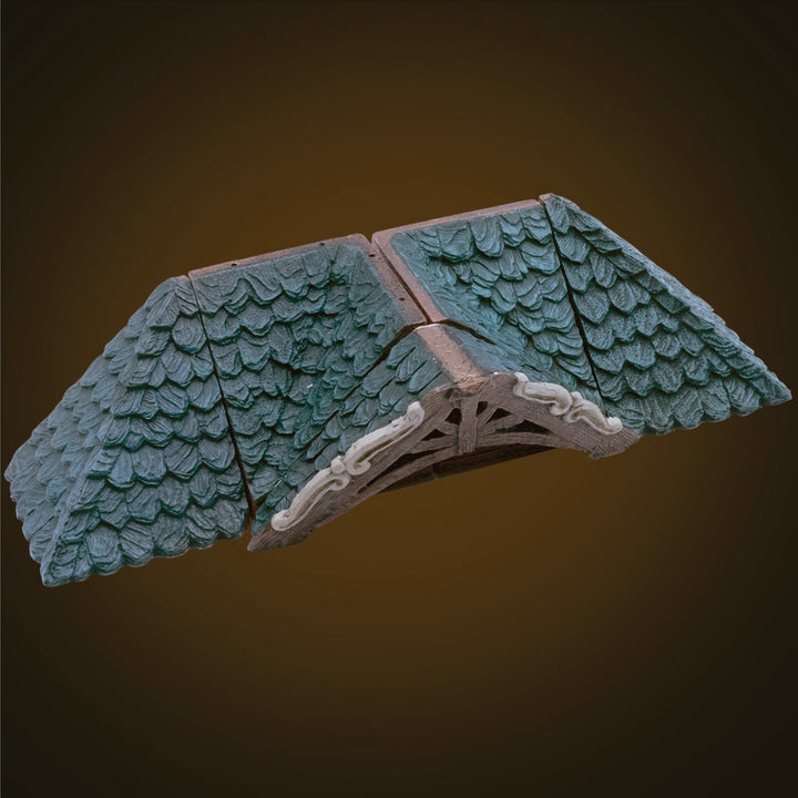 Modular Roof - Grand Promenade Roof - Green (Painted)