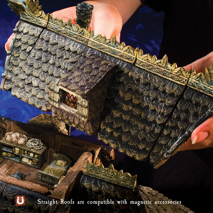 Modular Roof - Straight Roof - Dark (Unpainted)