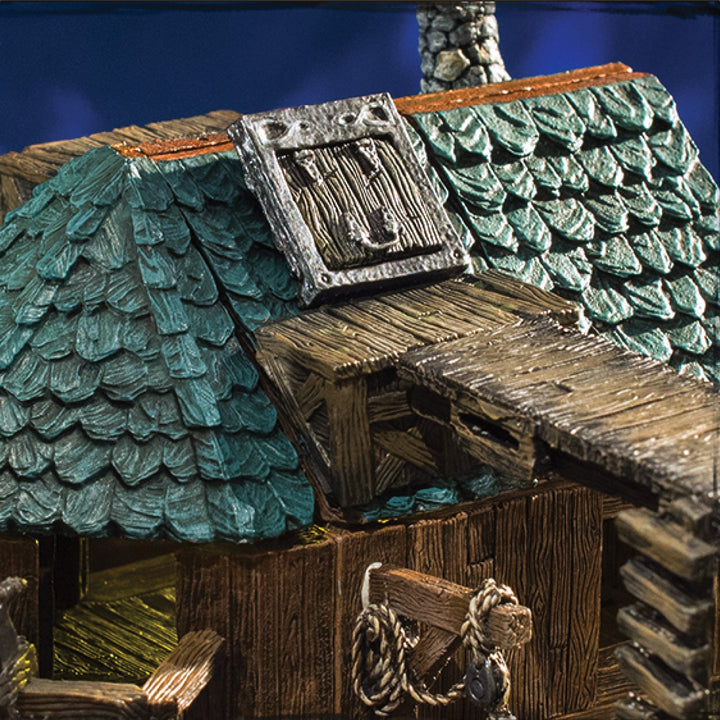 Modular Roof - Straight Roof - Green (Unpainted)