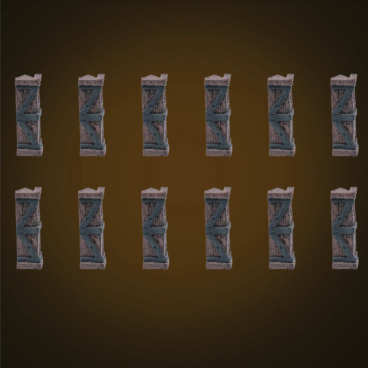 Wooden Corner Post Fillers (Unpainted)