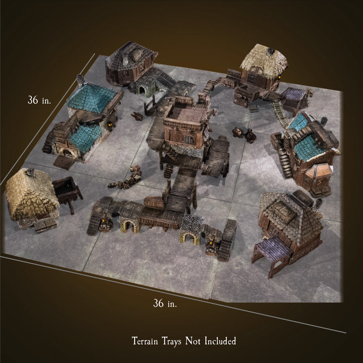 District - Warfield Village Bundle (Painted)
