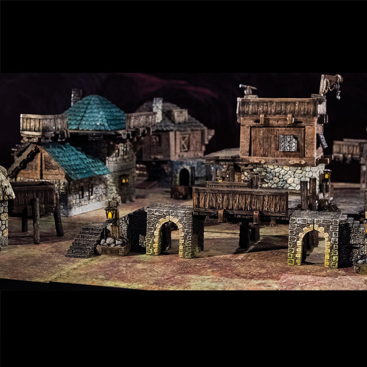 District - Warfield Village Bundle (Painted)