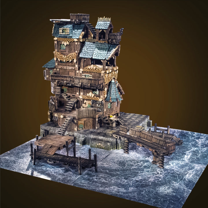 District - Elven Trading Post Bundle (Painted)