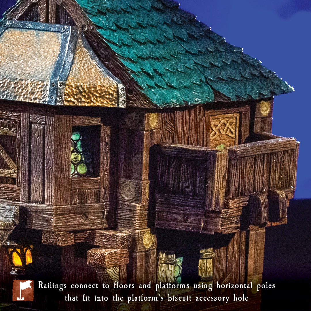 Small Treasure Chest - Wood Character (Painted)