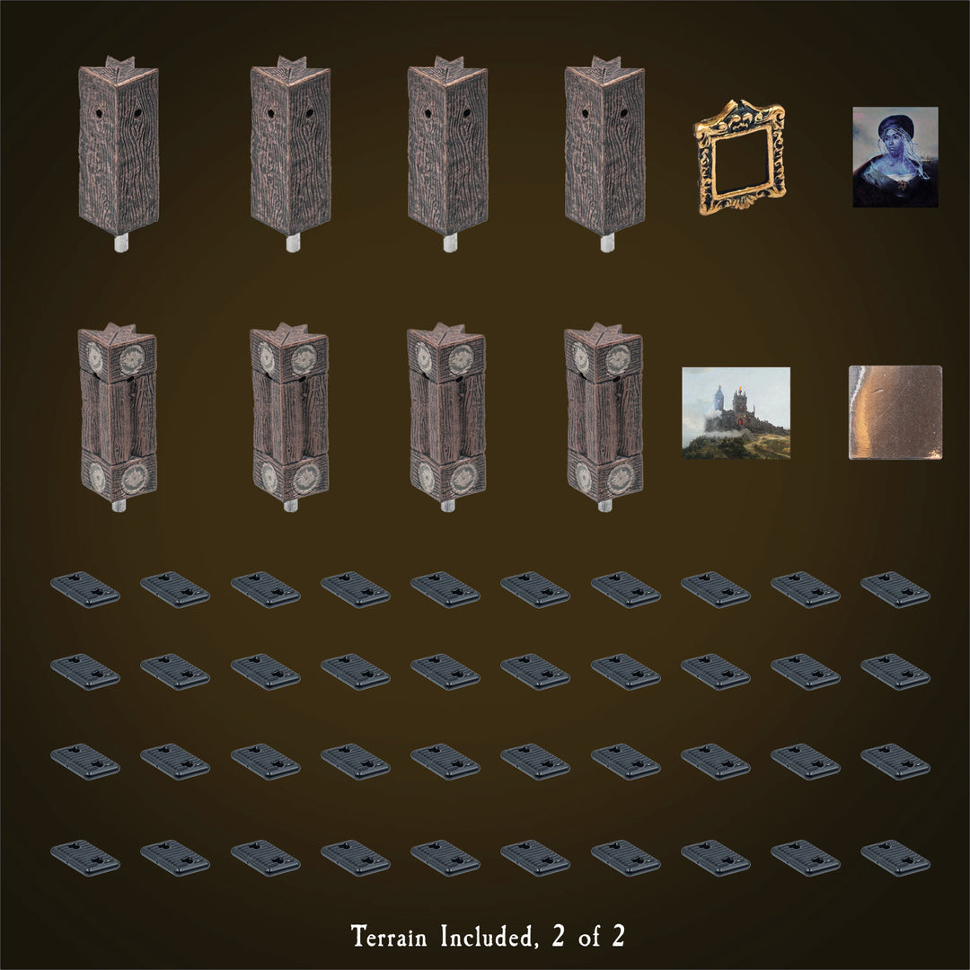Large Treasure Chest - Wood Core (Painted)