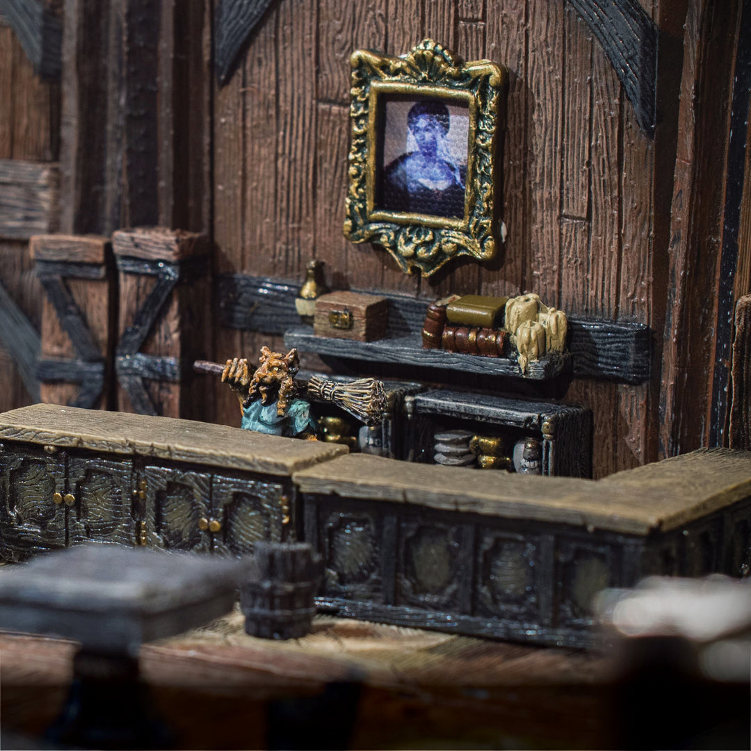 Large Treasure Chest - Wood Core (Painted)