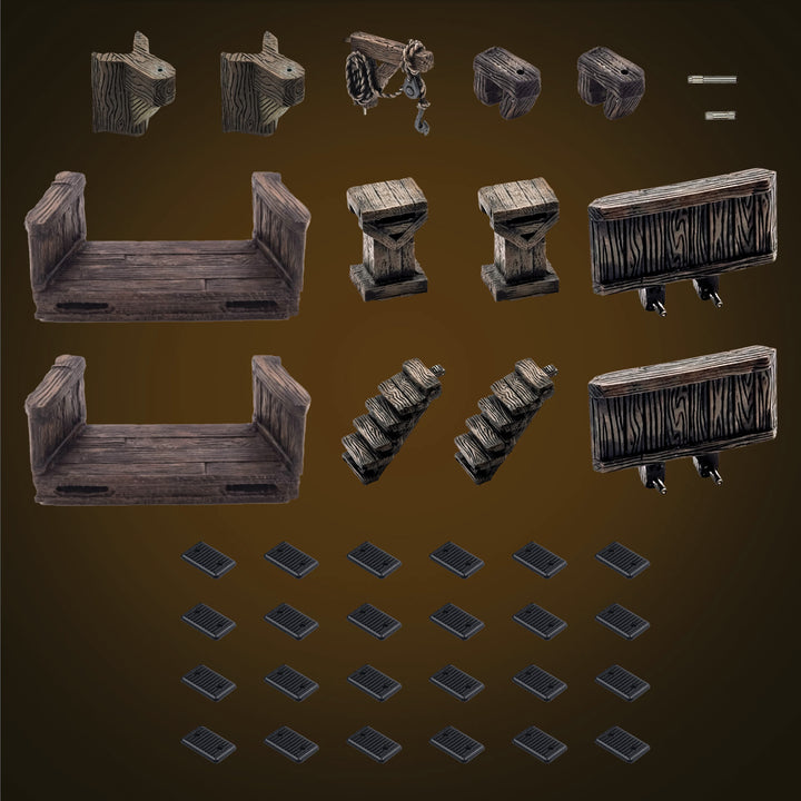 Small Treasure Chest - Wood Character (Unpainted)