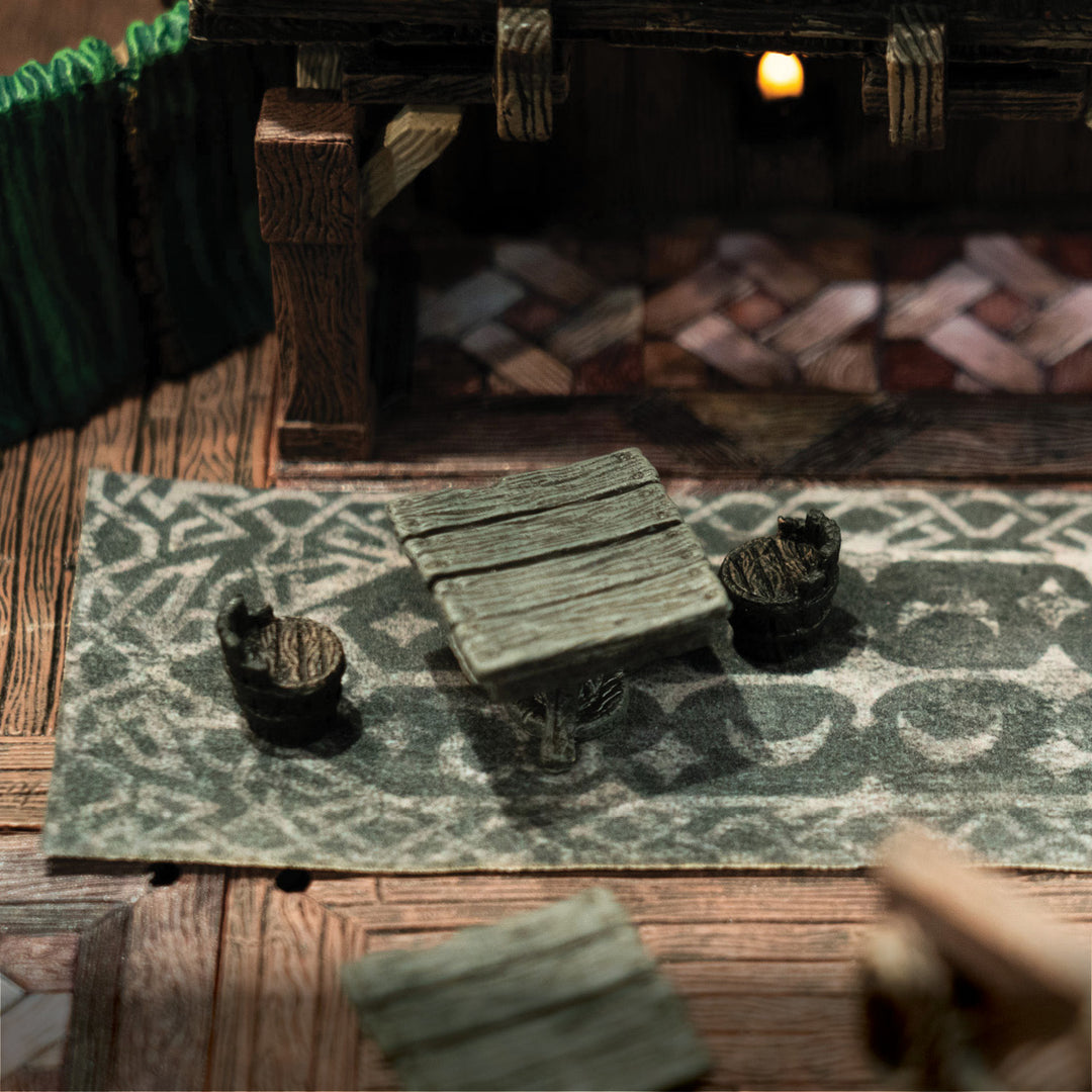 Small Treasure Chest - Lowtown Dressing (Unpainted)