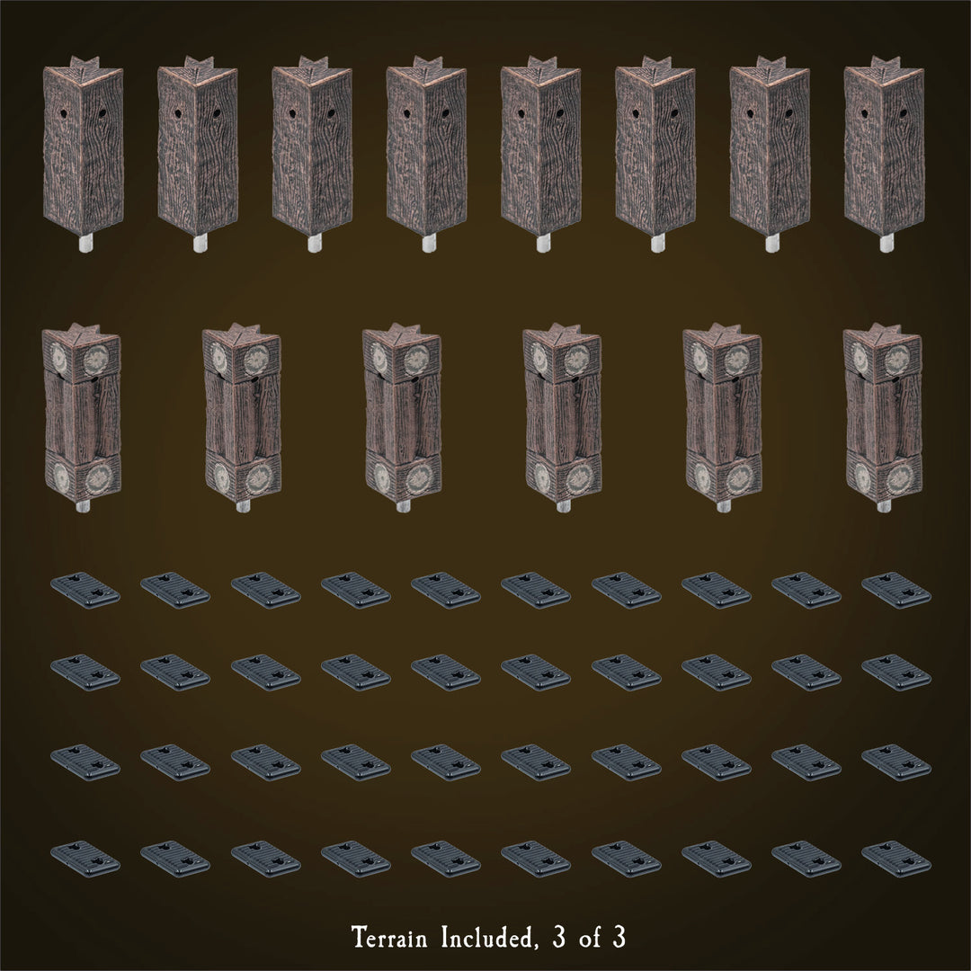 Large Treasure Chest - Wood Core (Unpainted)