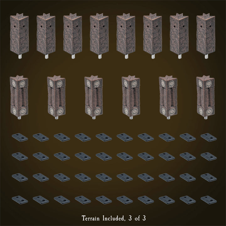Large Treasure Chest - Wood Core (Unpainted)