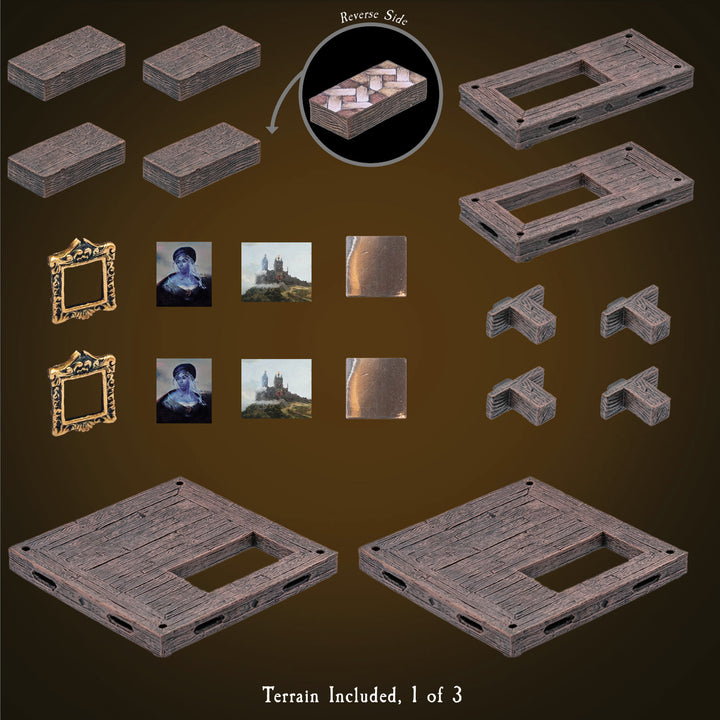 Large Treasure Chest - Wood Core (Unpainted)