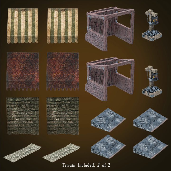 Large Treasure Chest - Lowtown Dressing (Unpainted)