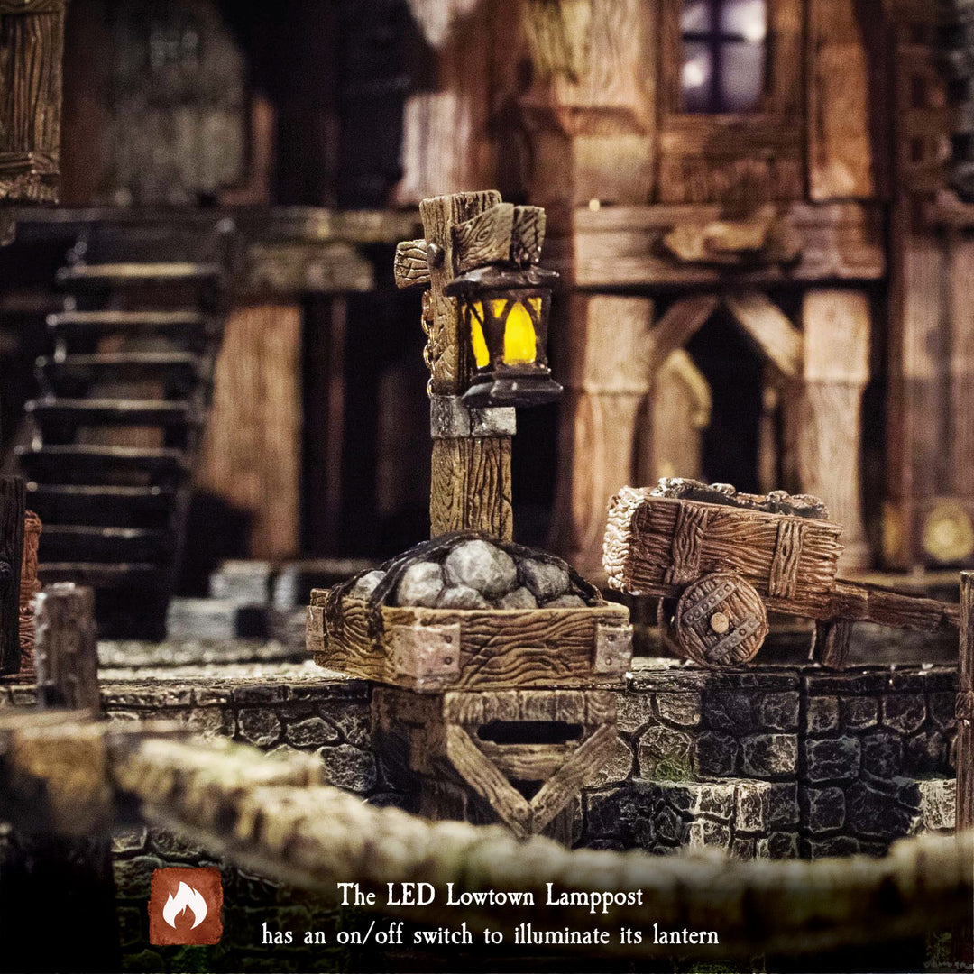 Large Treasure Chest - Lowtown Dressing (Unpainted)
