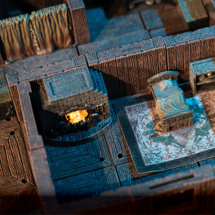 Large Treasure Chest - Lowtown Dressing (Unpainted)