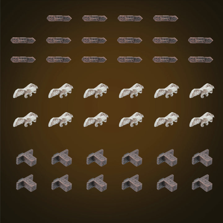 Small Treasure Chest - Biscuit Hole Fillers (Unpainted)