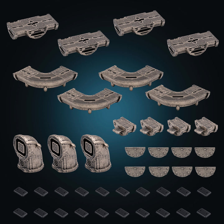 Catwalk & Pipeline Core Set (Unpainted)