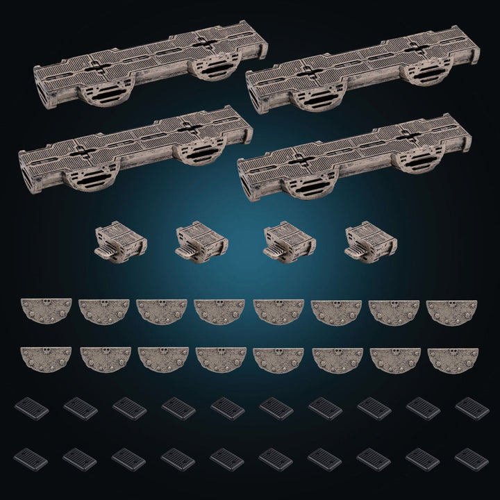 Catwalk & Pipeline Straights (Unpainted)