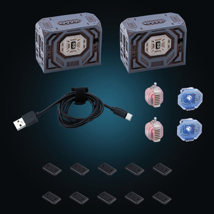 Alpha LED Walls Set (Unpainted)