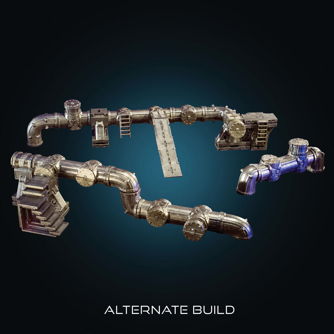 Catwalk & Pipeline Megapack (Painted)